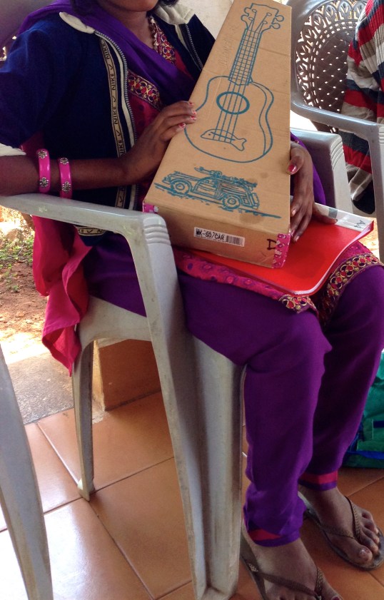 going home -- with a ukulele