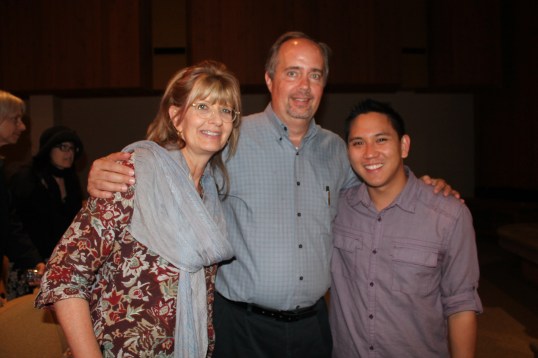 laurie frank schifani and abe lagrimas at sgub benefit 2014