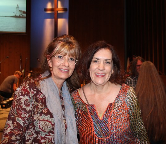 sharon and laurie at sgub benefit 2014
